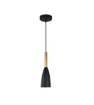 Lampy wiszące - Light Prestige Solin wisząca czarno/złota E27 czarny/złoty LP-181/1P BK/GD - produkt 4