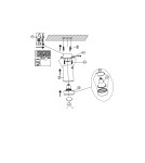 Oprawy sufitowe na wymienne źródło światła - Light Prestige Manacor oczko białe ze złotym ringiem 9 cm GU10 biały LP-232/1D - 90 WH/GD - produkt 7