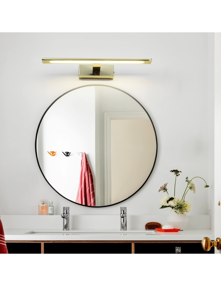 Light Prestige Isla kinkiet złoty średni z IP44 3000K LED złoty GS-LWB-12W/3 GOLD