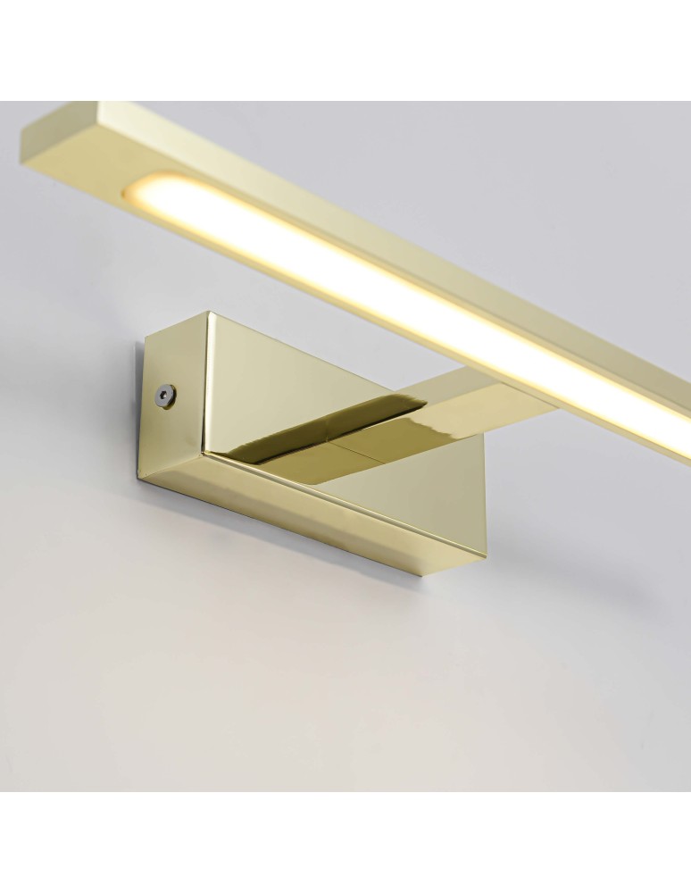 Light Prestige Isla kinkiet złoty średni z IP44 3000K LED złoty GS-LWB-12W/3 GOLD