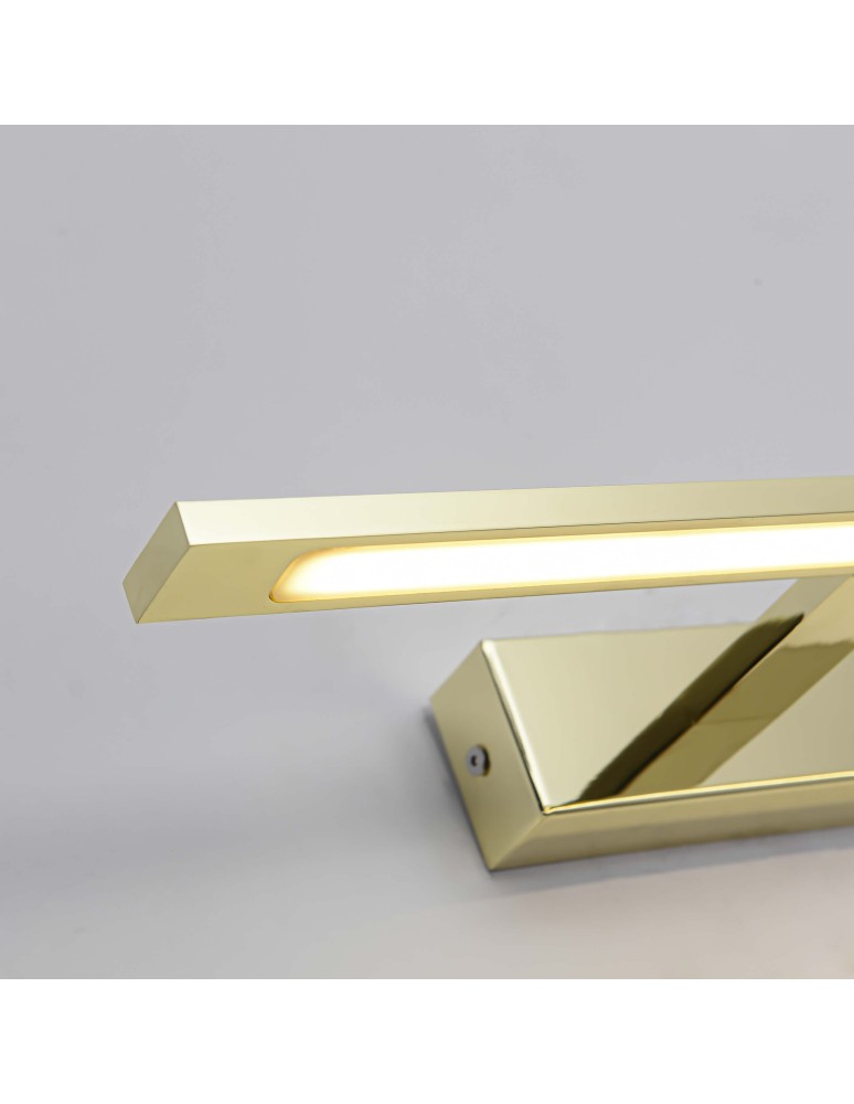 Light Prestige Isla kinkiet złoty średni z IP44 3000K LED złoty GS-LWB-12W/3 GOLD