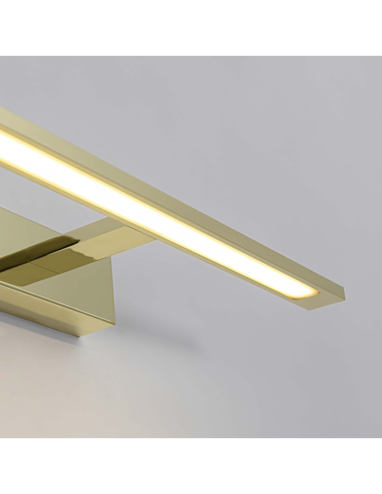 Light Prestige Isla kinkiet złoty średni z IP44 3000K LED złoty GS-LWB-12W/3 GOLD