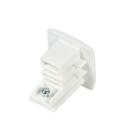 Akcesoria do szynoprzewodów 3 fazowych - Light Prestige Zaślepka 3F biała LP-556/END 4W WH - produkt 2