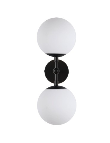 Light Prestige Dorado kinkiet 2 czarny 2xE14 czarny/ biały - produkt 2