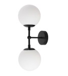 Kinkiety - Light Prestige Dorado kinkiet 2 czarny 2xE14 czarny/ biały - product 5