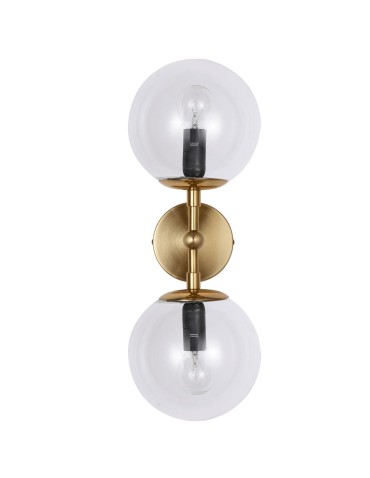 Light Prestige Dorado kinkiet 2 złoty Transp. 2xE14 złoty / transparentny - produkt 2