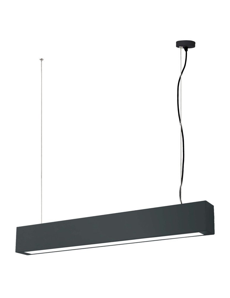 Light Prestige Ibros wisząca czarna średnia 18W 3000K IP20 LP-7001/1P 20 BK-63 18/3 1xLED czarny Light Prestige Ibros wisząca czarna średnia 18W 3000K IP20 LP-7001/1P 20 BK-63 18/3 1xLED czarny