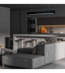 Light Prestige Ibros wisząca czarna średnia 18W 3000K IP20 LP-7001/1P 20 BK-63 18/3 1xLED czarny Light Prestige Ibros wisząca czarna średnia 18W 3000K IP20 LP-7001/1P 20 BK-63 18/3 1xLED czarny
