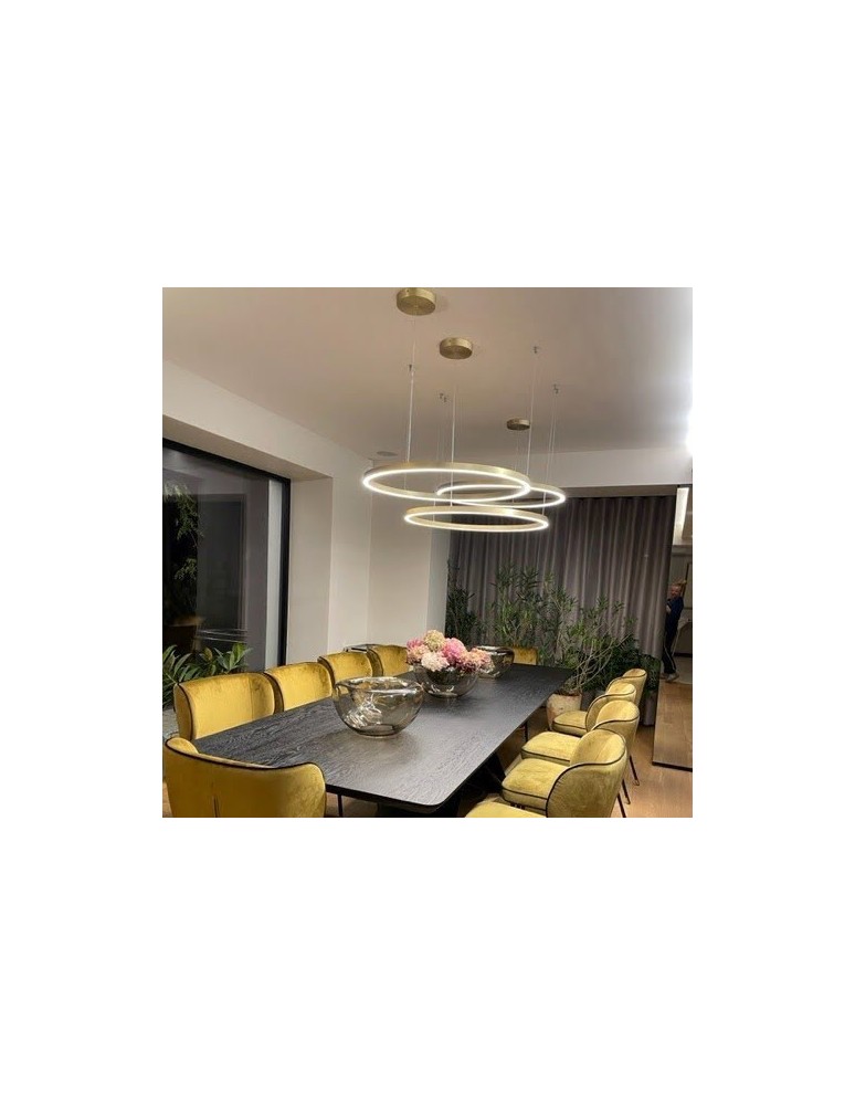 Light Prestige Midway lampa wisząca mała złota LP-033/1P S GD 1xLED Złoty Light Prestige Midway lampa wisząca mała złota LP-033/1P S GD 1xLED Złoty