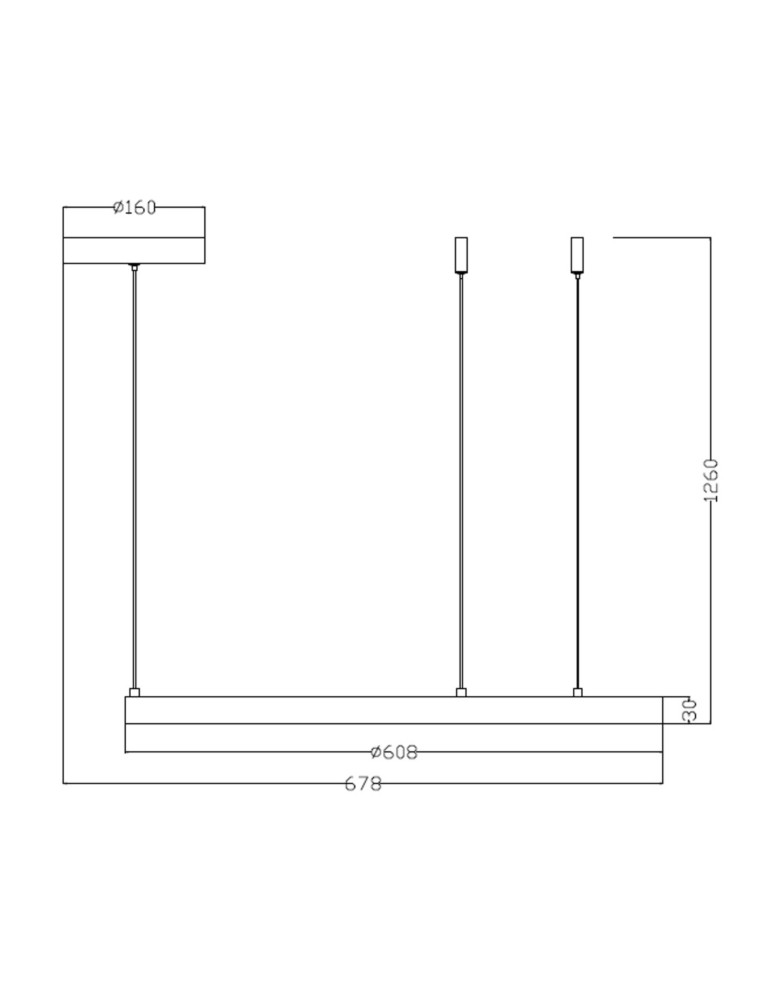 Light Prestige Midway lampa wisząca mała złota LP-033/1P S GD 1xLED Złoty Light Prestige Midway lampa wisząca mała złota LP-033/1P S GD 1xLED Złoty