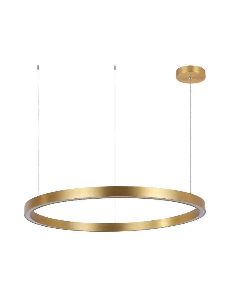 Light Prestige Midway lampa wisząca duża złota LP-033/1P L GD 1xLED Złoty