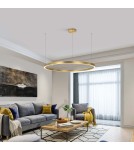 Lampy wiszące okręgi - Light Prestige Midway lampa wisząca duża złota LP-033/1P L GD 1xLED Złoty - product 4