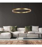 Lampy wiszące okręgi - Light Prestige Midway lampa wisząca duża złota LP-033/1P L GD 1xLED Złoty - product 5