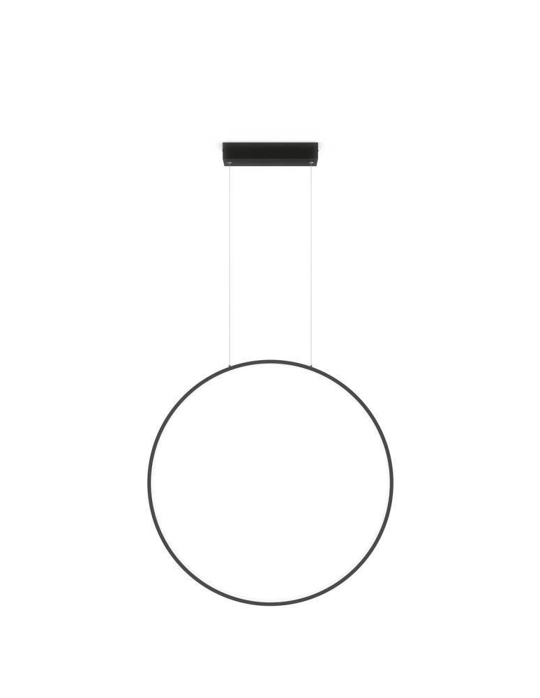 Light Prestige Mirror lampa wisząca mała czarna IP44 LP-999/1P S BK 1xLED czarny