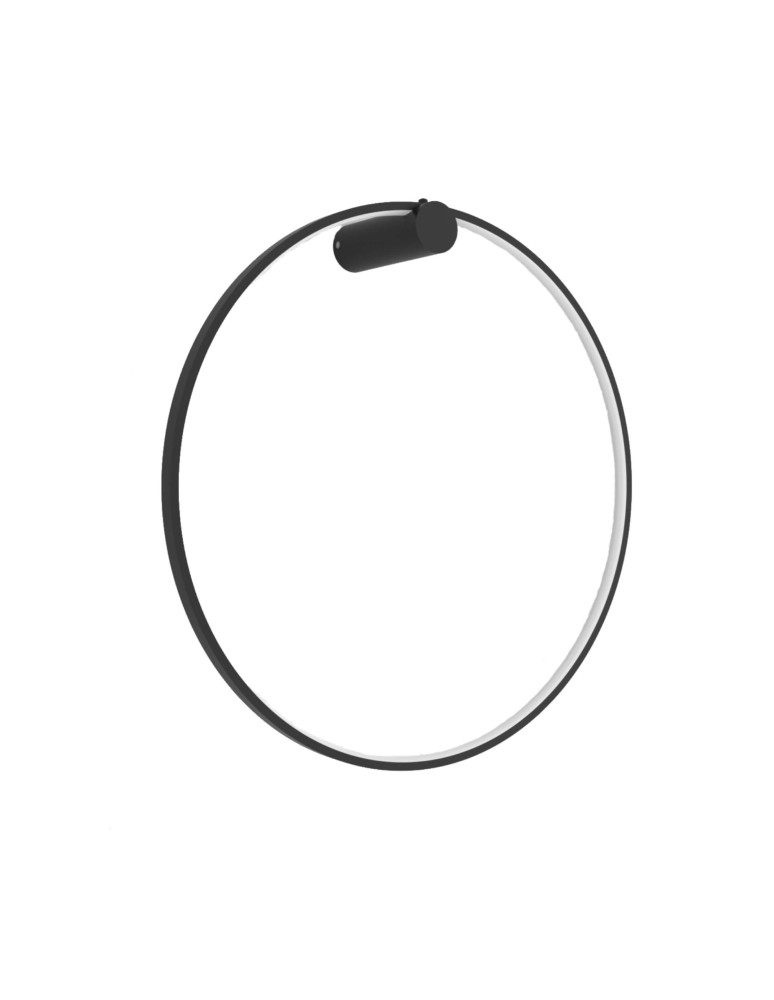 Light Prestige Mirror kinkiet duży czarny LP-999/1W L BK 1xLED IP44 czarny Light Prestige Mirror kinkiet duży czarny LP-999/1W L BK 1xLED IP44 czarny