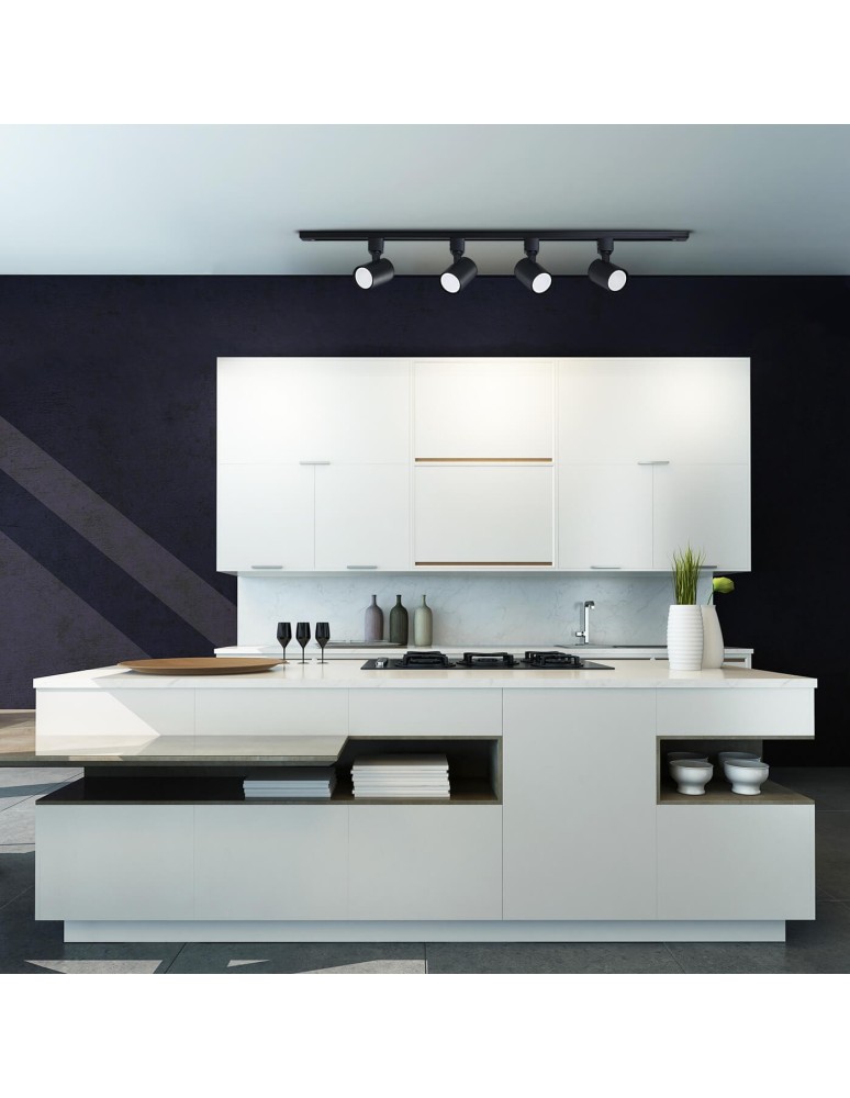 Light Prestige Snow SET 1F czarny GU10 czarny LP-737 BK SET