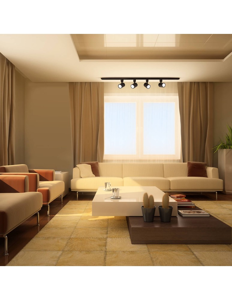 Light Prestige Snow SET 1F czarny GU10 czarny LP-737 BK SET