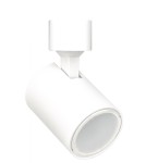 Lampy do szynoprzewodów 1 fazowych - Light Prestige Snow reflektor do szynoprzewodów 1F biały GU10 biały LP-731/1R WH - product 3