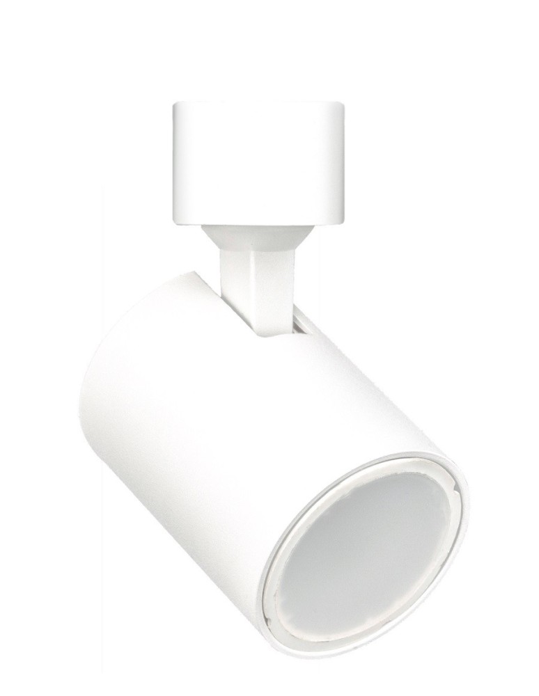 Lampy do szynoprzewodów 1 fazowych - Light Prestige Snow reflektor do szynoprzewodów 1F biały GU10 biały LP-731/1R WH - product kolory-swiatla.pl 3