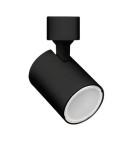 Lampy do szynoprzewodów 1 fazowych - Light Prestige Snow reflektor do szynoprzewodów 1F czarny GU10 czarny LP-731/1R BK - product 4