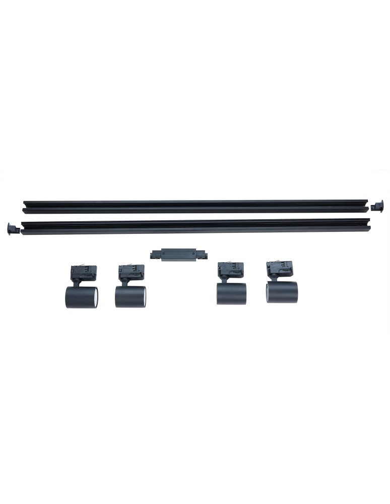 Light Prestige Snow System 3F GU10 4x50W czarny LP-737 BK SET 3F