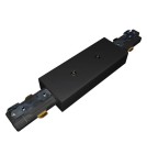 Akcesoria do szynoprzewodów 1 fazowych - Light Prestige Zasilanie centralne do szynoprzewodów 1F czarne  LP-555-S-BK - product 3