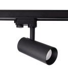 Lampy do szynoprzewodów 1 fazowych - Light Prestige Ice reflektor do szynoprzewodów 1F czarny GU10 czarny LP-732/1R 3W BK - produkt 4