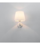 Kinkiety z abażurem - Light Prestige Tivoli kinkiet biały E27 biały LP-1133/1W WH - produkt 10