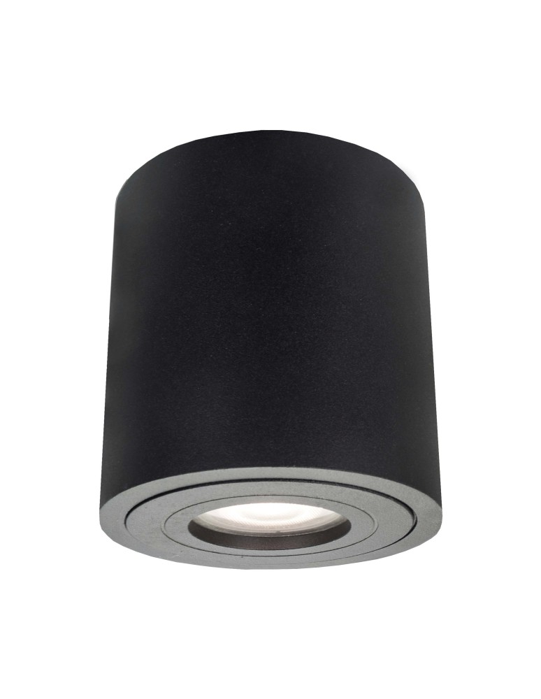 Light Prestige Faro XL oprawa natynkowa czarna IP65 GU10 czarny LP-6510/1SM XL BK