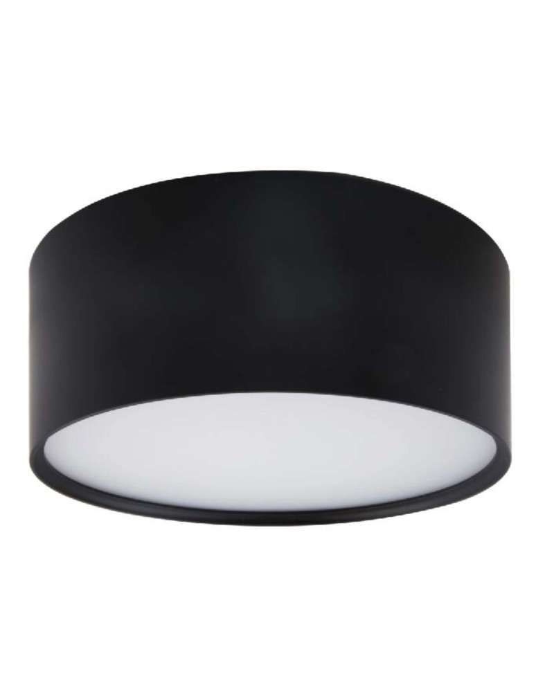 Oprawy sufitowe hermetyczne - Light Prestige Kendal oprawa natynkowa czarna IP54 LP-6331/1C IP54 BK 6W 1xLED 3000/4000/5700K czarny - product kolory-swiatla.pl 2
