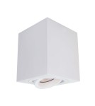 Oprawy sufitowe na wymienne źródło światła - Light Prestige Lyon 1 oprawa natynkowa biala GU10 biały LP-5881/1SM WH - produkt 3