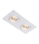 Lampy podtynkowe - oczka - Light Prestige Metis 2 podtynkowa biała GU10 biały LP-2780/2RS WH - produkt 4