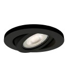 Light Prestige Lagos oczko podtynkowe okrągłe ruchome czarne IP20 GU10 czarny LP-440/1RS BK movable Light Prestige Lagos oczko podtynkowe okrągłe ruchome czarne IP20 GU10 czarny LP-440/1RS BK movable
