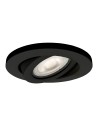 Light Prestige Lagos oczko podtynkowe okrągłe ruchome czarne IP20 GU10 czarny LP-440/1RS BK movable Light Prestige Lagos oczko podtynkowe okrągłe ruchome czarne IP20 GU10 czarny LP-440/1RS BK movable