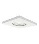 Lampy podtynkowe hermetyczne - Light Prestige Lagos oczko podtynkowe kwadratowe białe IP65 GU10 biały LP-440/1RS WH square - produkt 4