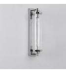 Kinkiety glamour - Light Prestige Lorenzo Kinkiet E14 2x40W transparentny/srebrny LP-2960/1W CH - produkt 5