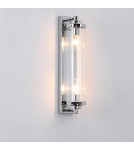 Kinkiety glamour - Light Prestige Lorenzo Kinkiet E14 2x40W transparentny/srebrny LP-2960/1W CH - produkt 6
