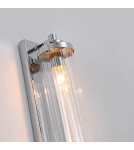 Kinkiety glamour - Light Prestige Lorenzo Kinkiet E14 2x40W transparentny/srebrny LP-2960/1W CH - produkt 8