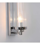 Kinkiety glamour - Light Prestige Lorenzo Kinkiet E14 2x40W transparentny/srebrny LP-2960/1W CH - produkt 10