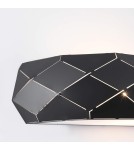 Kinkiety - Light Prestige Reus kinkiet czarny E27 czarny LP-8069/1W BK - product 8