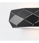 Kinkiety - Light Prestige Reus kinkiet czarny E27 czarny LP-8069/1W BK - product 9