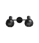 Lampy sufitowe reflektory - Light Prestige Reus 2 spot czarny E14 czarny LP-8069/2WS BK - produkt 3