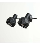 Lampy sufitowe reflektory - Light Prestige Reus 2 spot czarny E14 czarny LP-8069/2WS BK - produkt 6