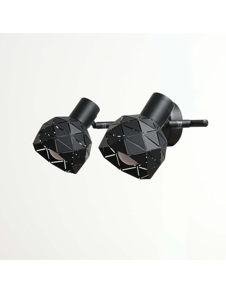 Light Prestige Reus 2 spot czarny E14 czarny LP-8069/2WS BK