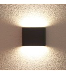 Kinkiety zewnętrzne - Light Prestige Sapri kinkiet czarny IP54 LED czarny LP-1556/1W BK - product 6