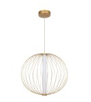 Light Prestige Treviso lampa wisząca duża złota 3000K LP-798/1P L3 GD 1xLED złoty Light Prestige Treviso lampa wisząca duża złota 3000K LP-798/1P L3 GD 1xLED złoty