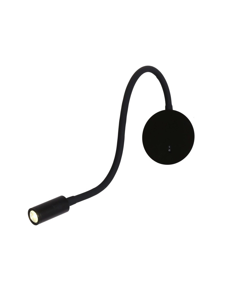 Light Prestige Senise kinkiet czarny LED czarny LP-2021/1W BK