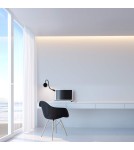 Kinkiety do czytania - Light Prestige Senise kinkiet czarny LED czarny LP-2021/1W BK - product 6