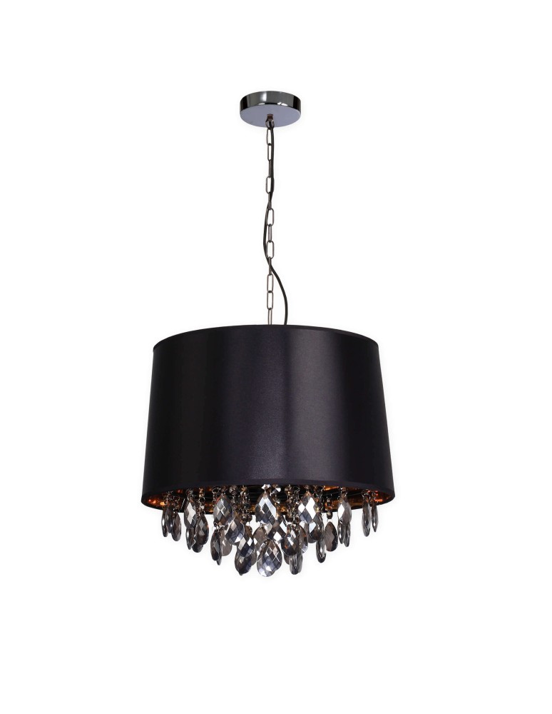 Light Prestige VIGO wisząca czarna E27 czarny, złoty LP-0412/1P BK