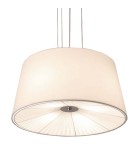 Lampy wiszące z abażurem - Light Prestige Bali wisząca biała E27 biały LP-1322/1P WH - produkt 4